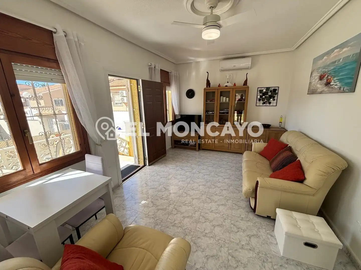Sala de estar de Casa o chalet en venta en Rojales con Aire acondicionado, Jardín privado y Terraza