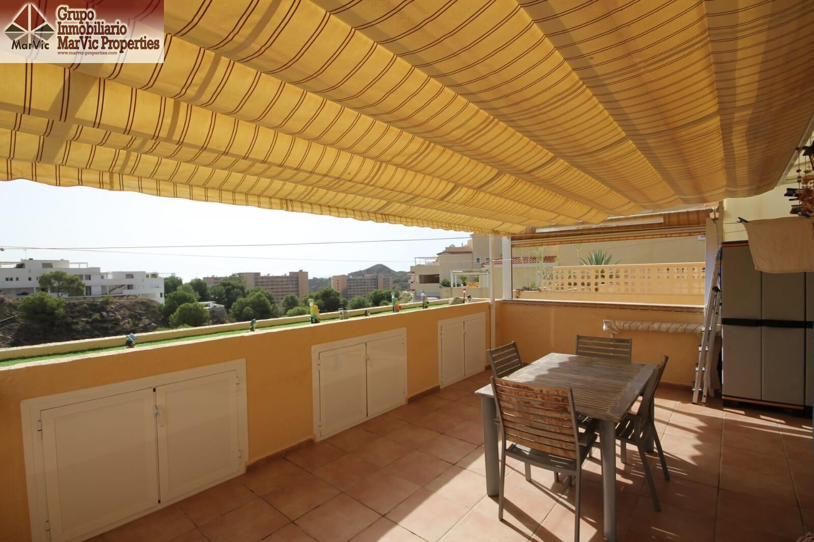 Terrace of Flat for sale in Villajoyosa / La Vila Joiosa  with Air Conditioner and Terrace