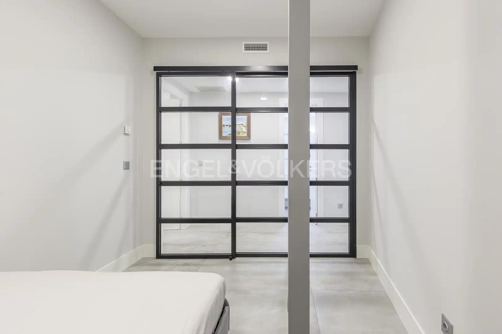 Bedroom of Flat for rent in Madrid  with Air Conditioner, Heating and Furnished