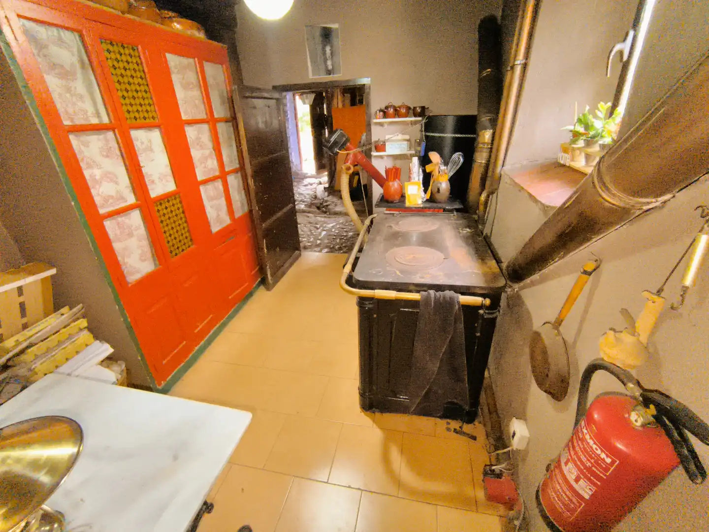 Cocina de Finca rústica en venta en Amusco, Palencia