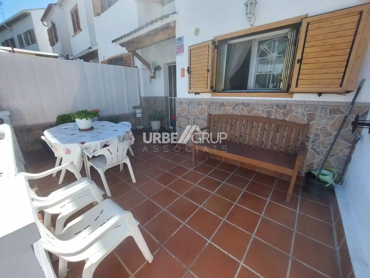Terraza de Casa o chalet en venta en Olesa de Montserrat con Aire acondicionado, Calefacción y Jardín privado