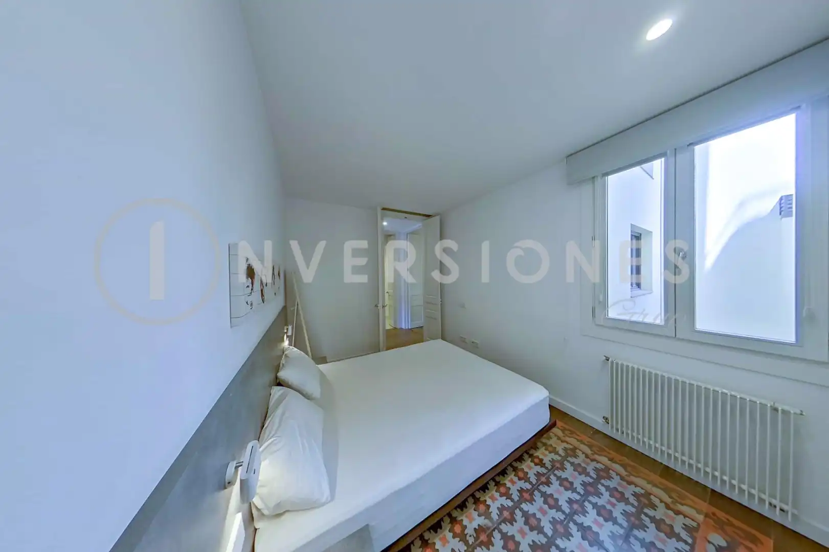 Habitación de Apartamento de alquiler en Barcelona con Aire acondicionado, Calefacción y Terraza