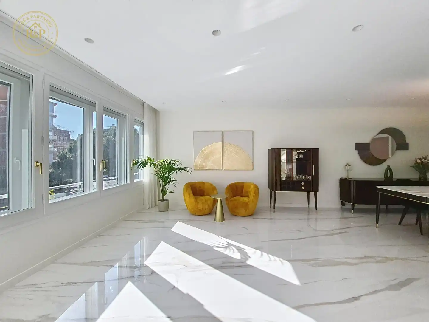 Living room of Flat for sale in Barcelona  with Heating, Storage room and Swimming Pool