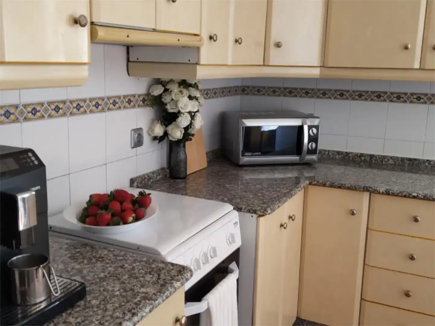 Cocina de Dúplex de alquiler en Carboneras con Aire acondicionado y Amueblado