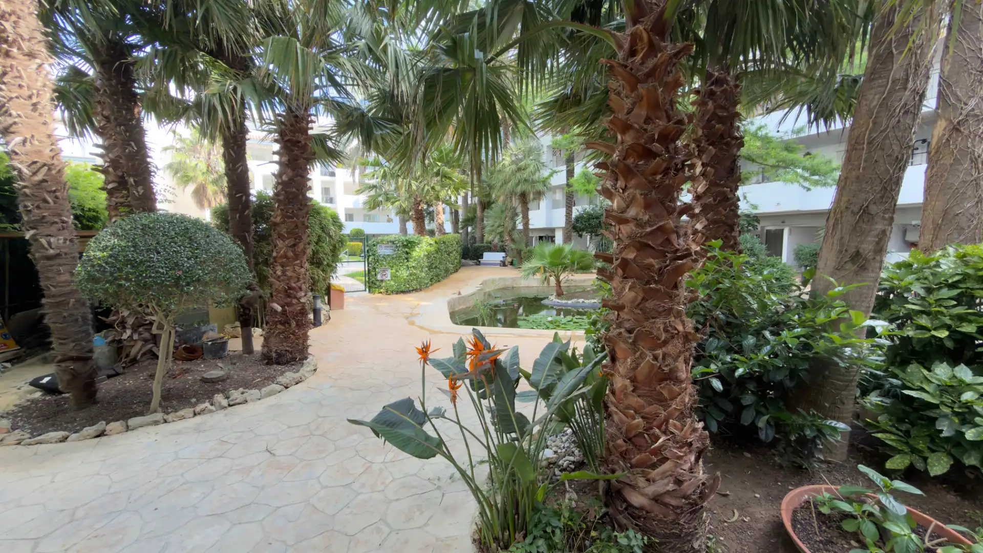 Jardín de Apartamento en venta en Roses con Aire acondicionado, Calefacción y Terraza