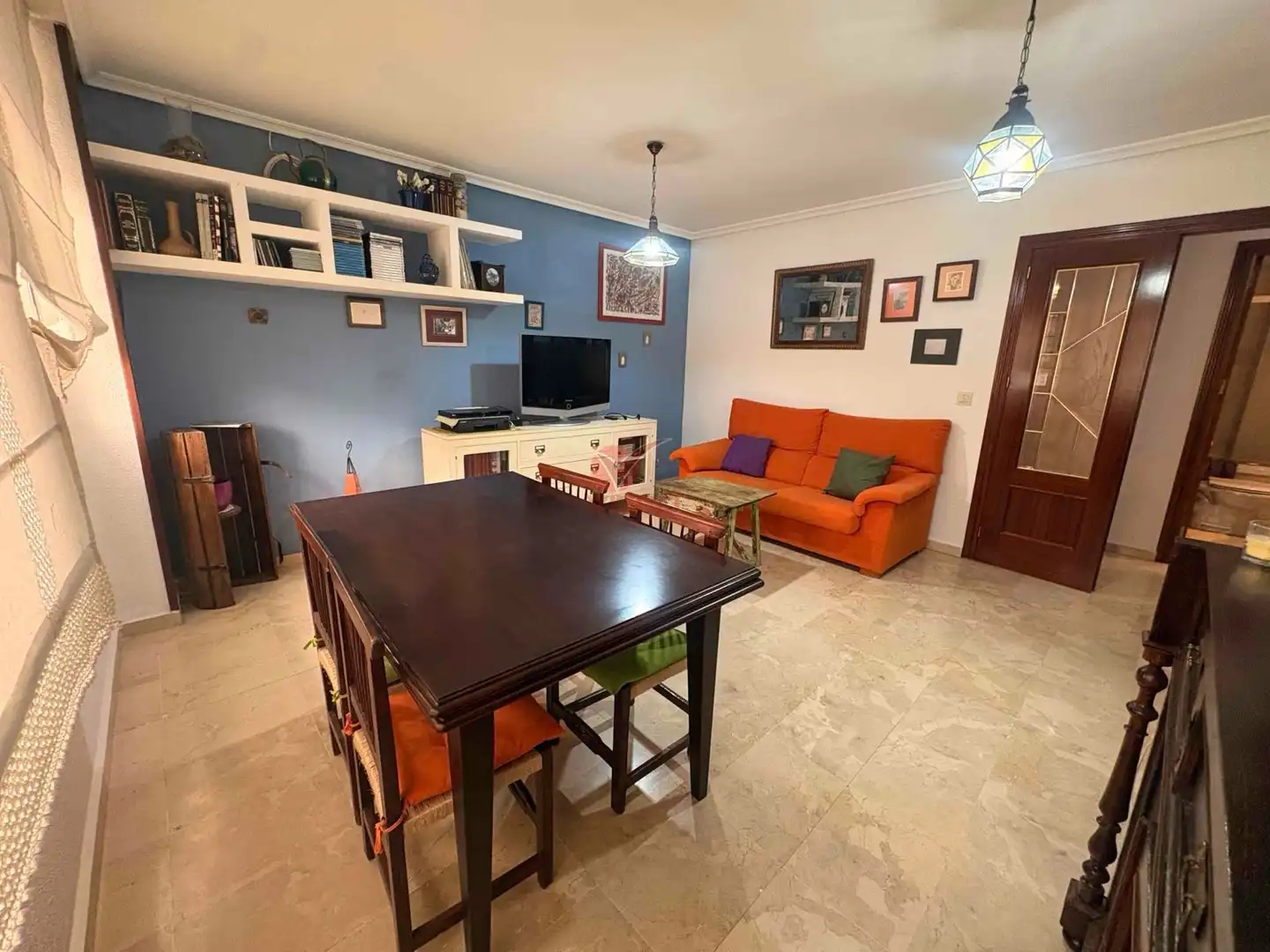 Living room of Flat for sale in Cuenca  with Heating, Terrace and Storage room