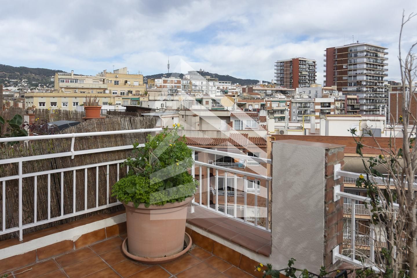 Terrace of Flat for sale in  Barcelona Capital  with Air Conditioner, Parquet flooring and Terrace