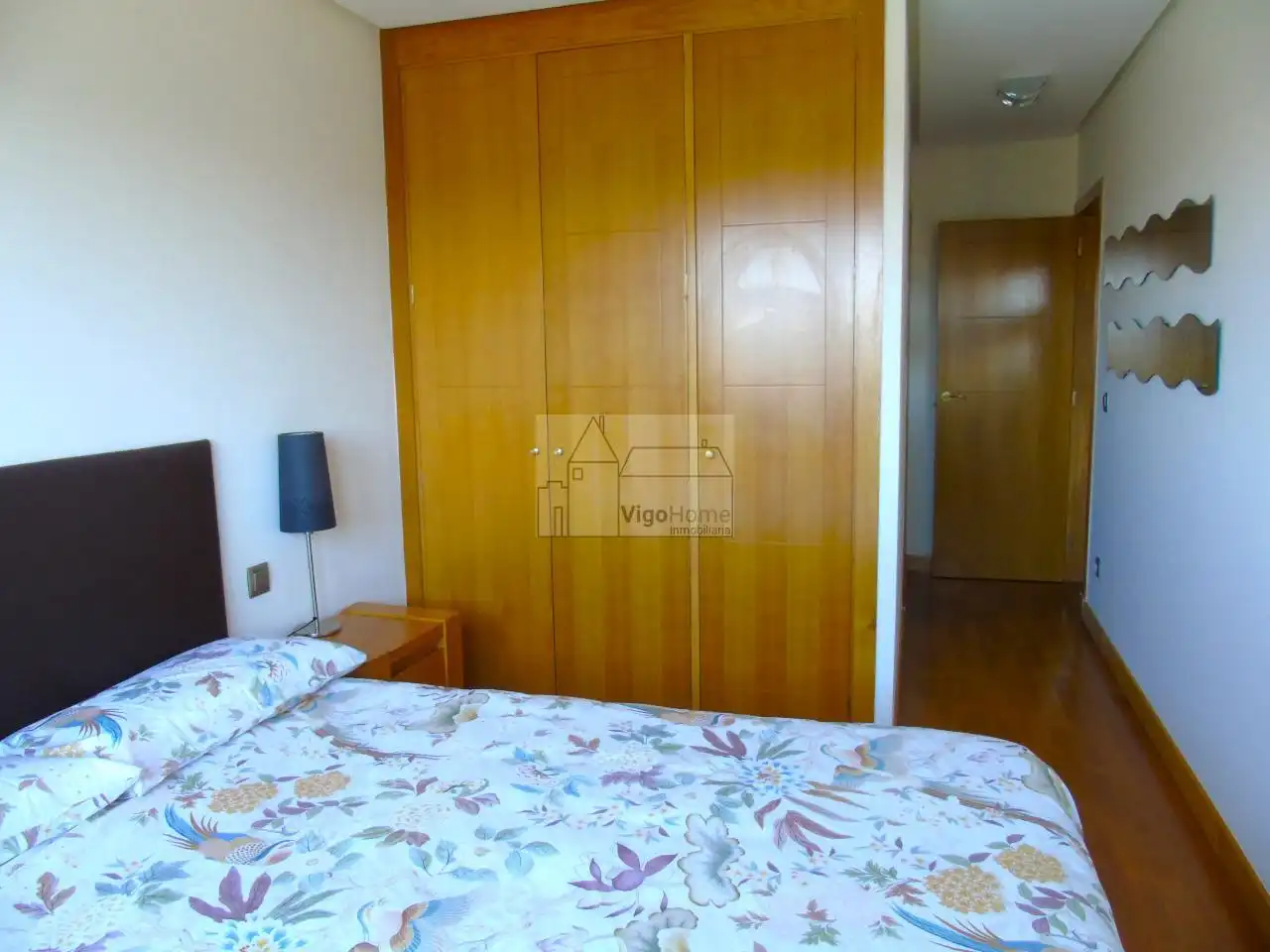 Bedroom of Flat for rent in Vigo   with Heating, Swimming Pool and Furnished