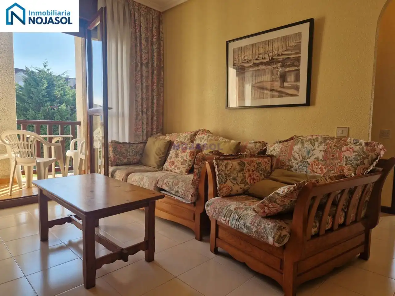 Living room of Apartments for rent in Noja  with Heating and Furnished