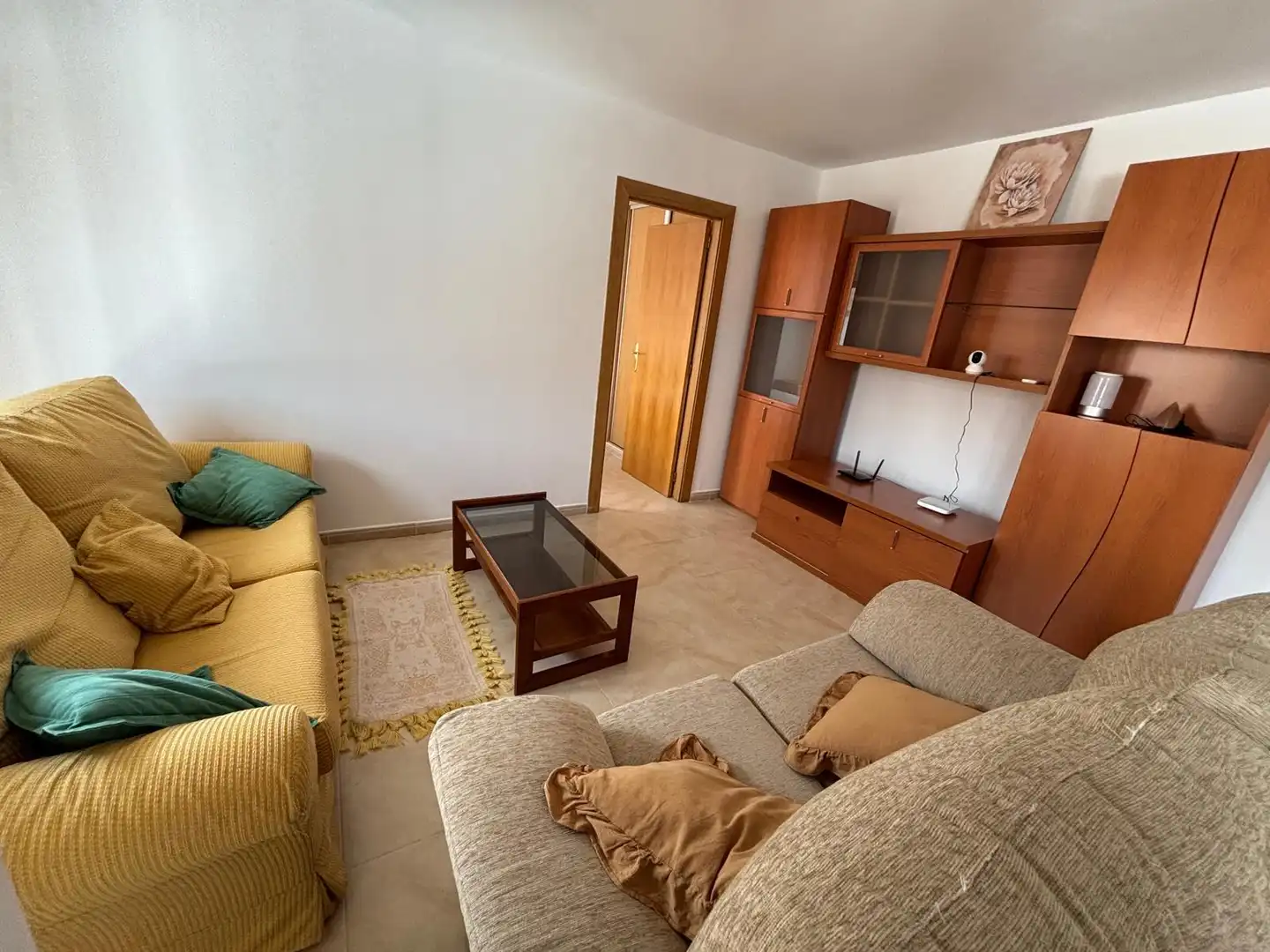 Sala d'estar de Apartament en venda en El Castell de Guadalest amb Aire condicionat i Internet