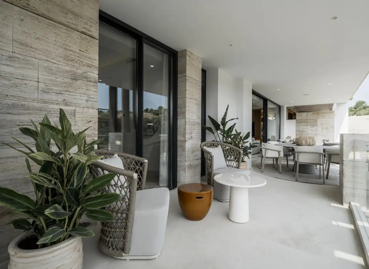 Terraza de Planta baja en venta en Marbella con Aire acondicionado, Jardín privado y Terraza