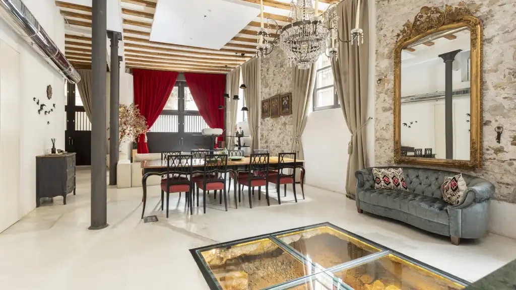 Comedor de Apartamento en venta en Barcelona con Aire acondicionado y Calefacción