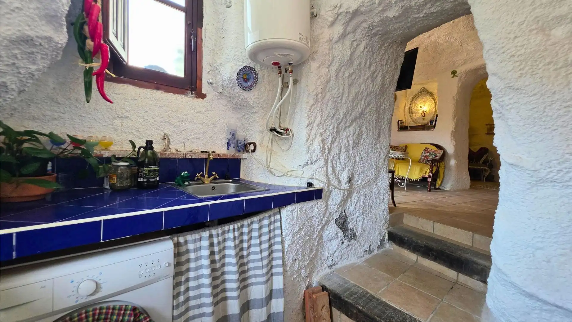 Cuina de Casa o xalet en venda en Terque amb Jardí privat i Terrassa