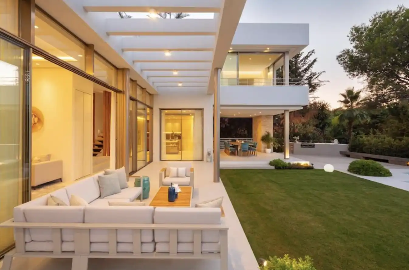 Terrace of Houses for rent in Marbella  with Private garden, Terrace and Storage room