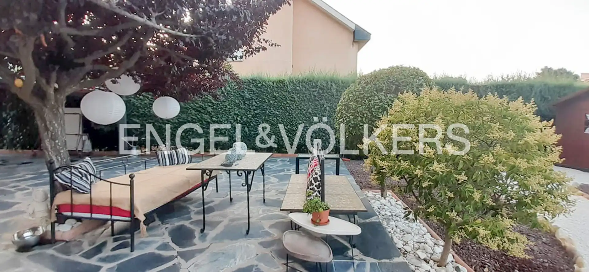 Terrassa de Casa o xalet en venda en Galapagar amb Calefacció, Jardí privat i Terrassa