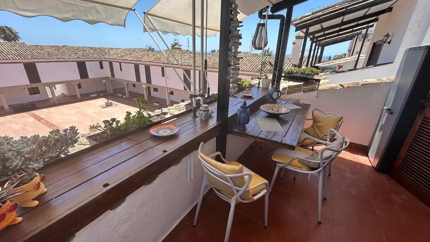 Terrace of Flat for sale in Benalmádena  with Heating, Private garden and Terrace