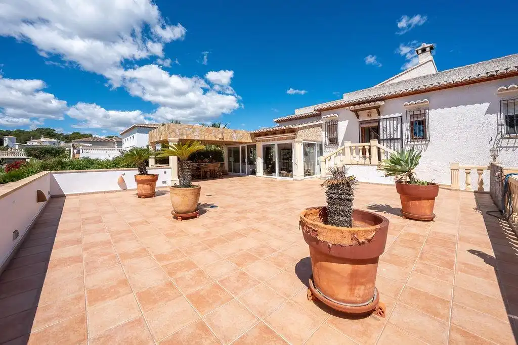 Terrace of Houses for sale in Jávea / Xàbia  with Air Conditioner, Heating and Private garden