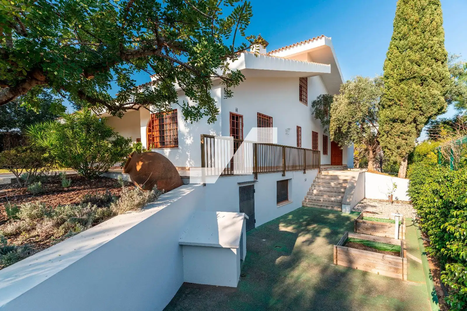 Vista exterior de Casa o xalet en venda en Benicasim / Benicàssim amb Aire condicionat, Calefacció i Jardí privat