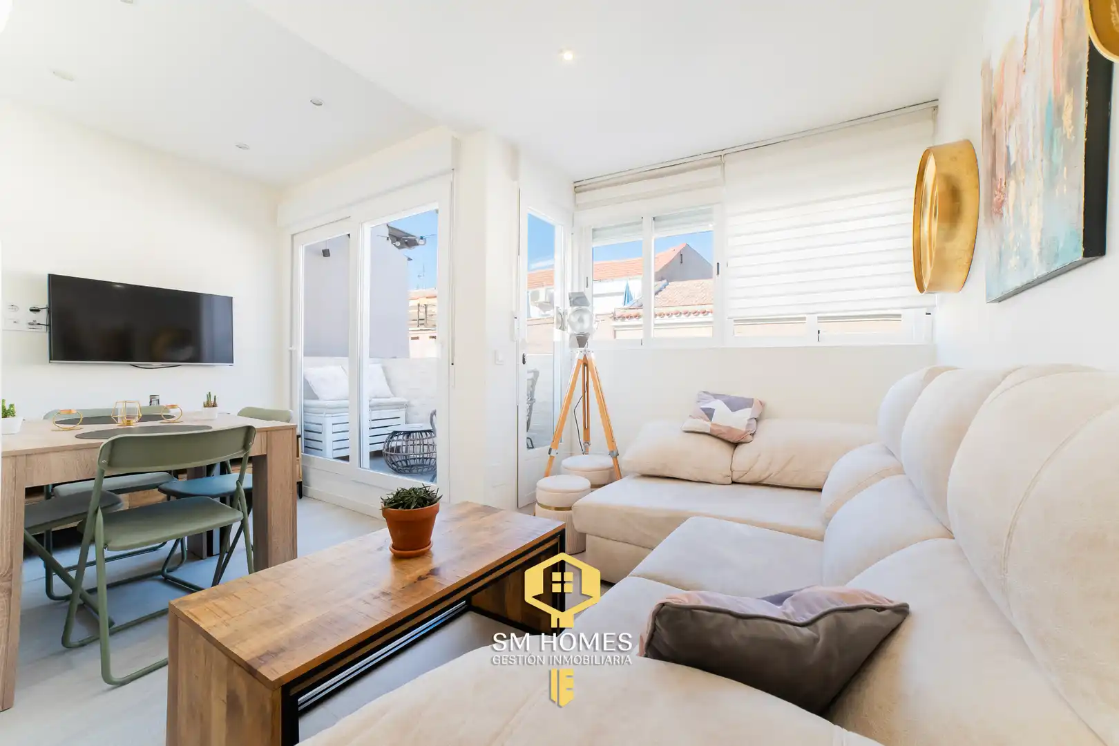 Balcony of Flat for sale in Madrid  with Heating, Terrace and Furnished