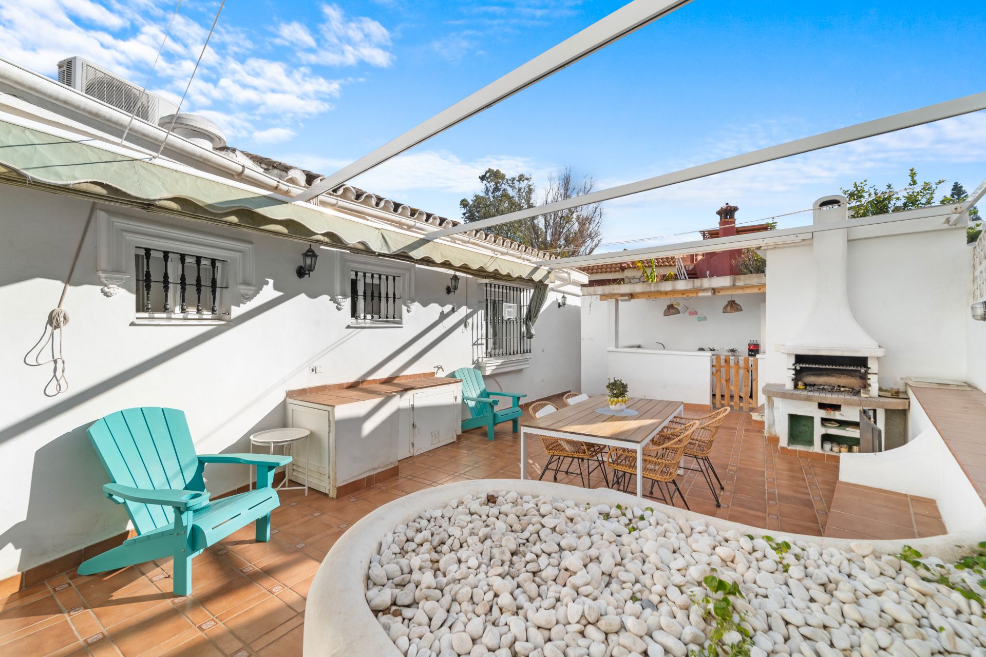 Terrace of House or chalet for sale in Fuengirola  with Air Conditioner, Terrace and Furnished