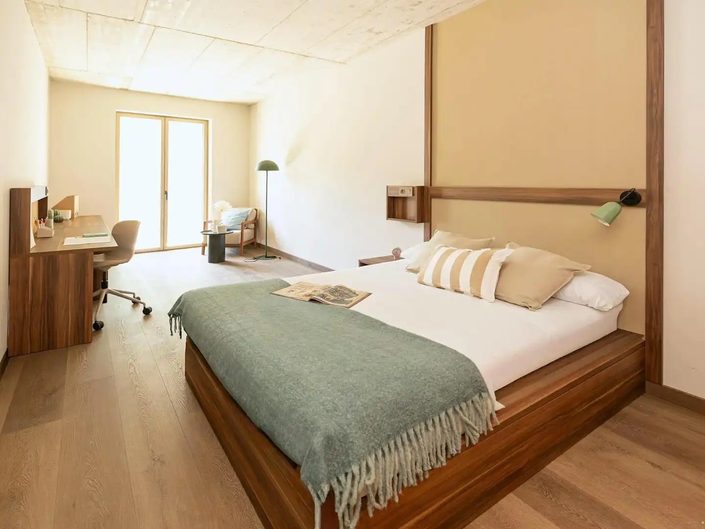 Schlafzimmer von Gebäude zur Miete in Barcelona