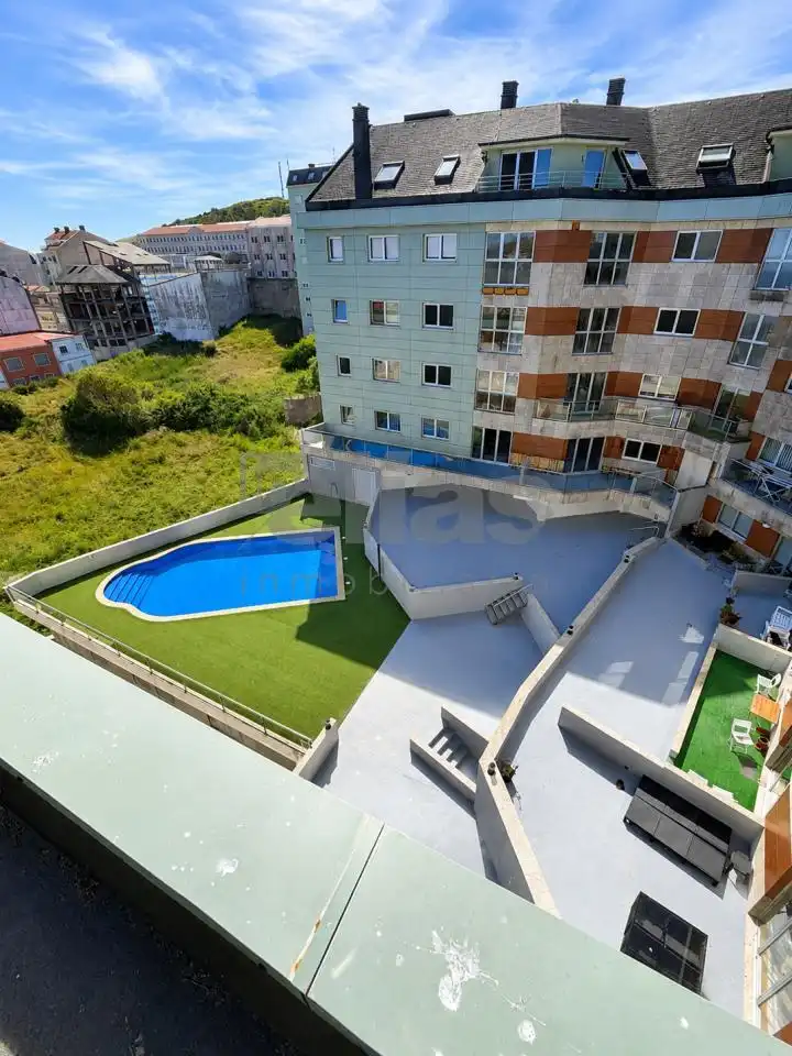 Swimming pool of Attic for rent in Malpica de Bergantiños  with Heating, Terrace and Storage room