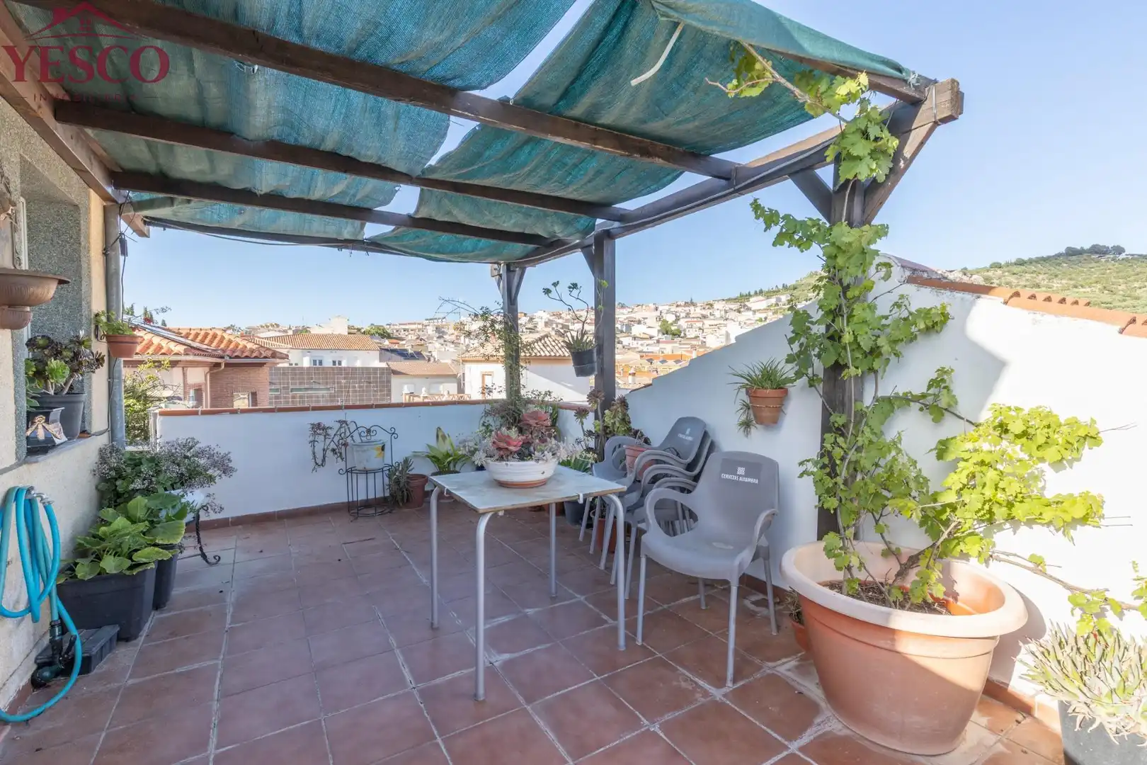 Terraza de Casa adosada en venta en Güevéjar con Calefacción, Terraza y Balcón