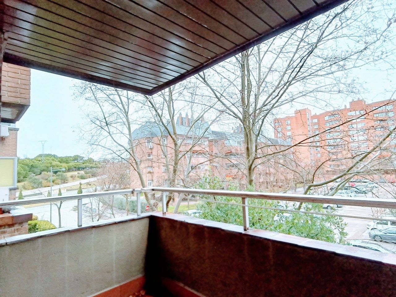 Balcony of Flat to rent in Tres Cantos  with Heating, Parquet flooring and Terrace