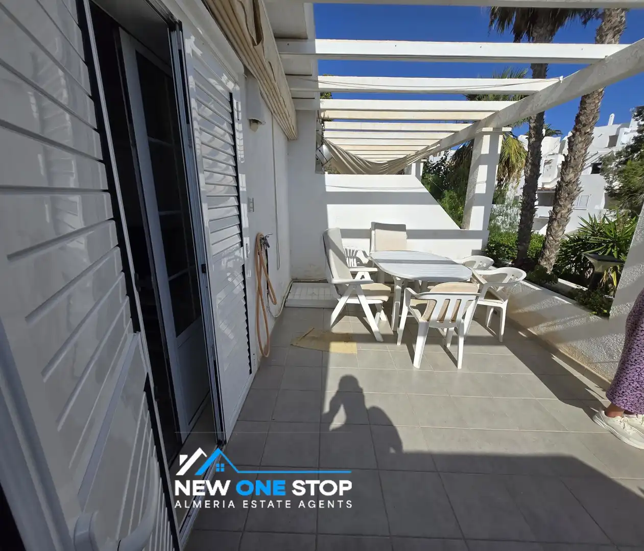 Terrace of Apartments for sale in Mojácar Playa - Las Ventanicas - La Paratá