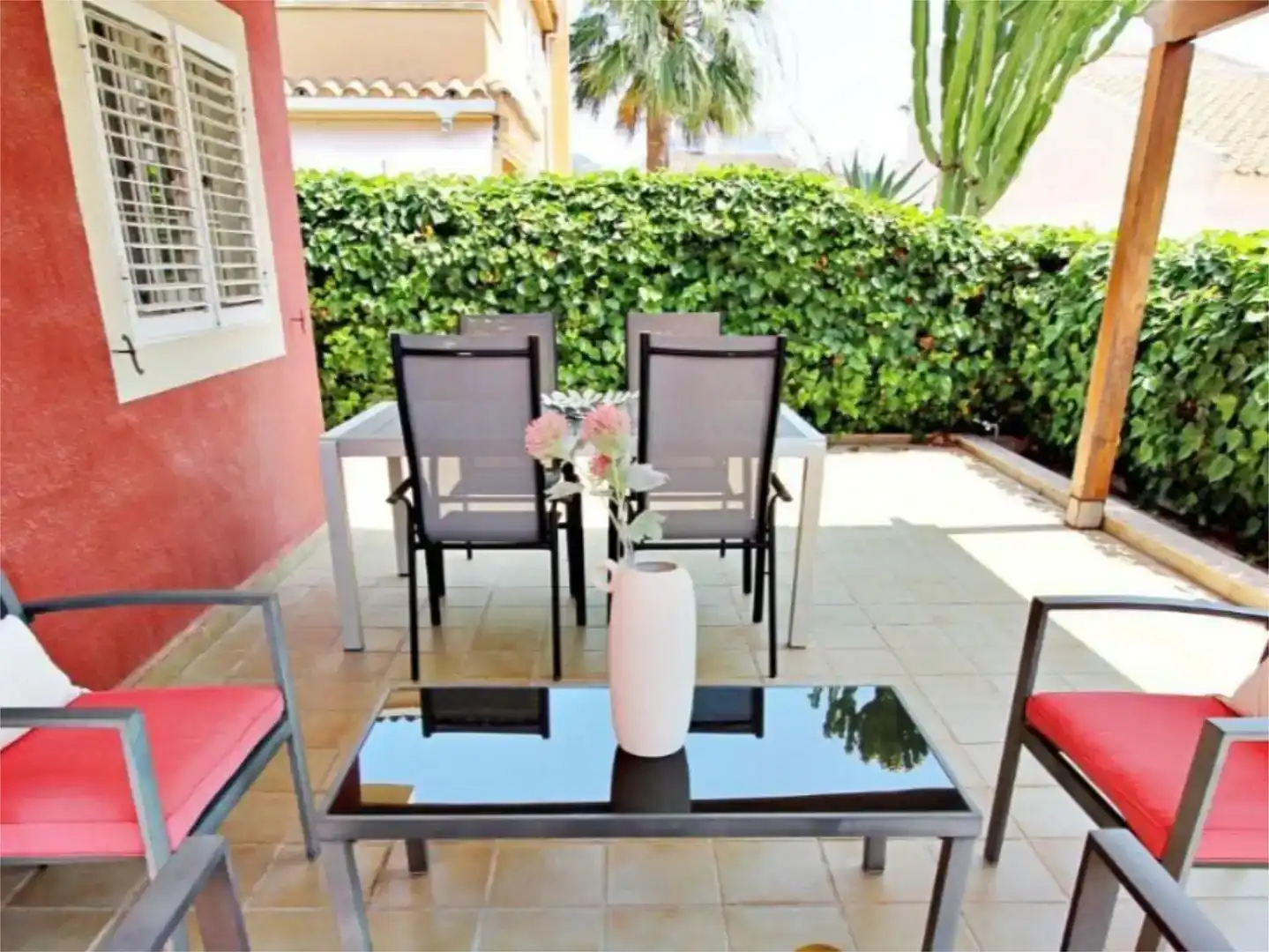 Terrassa de Casa o xalet en venda en Benicasim / Benicàssim amb Aire condicionat, Piscina i Balcó