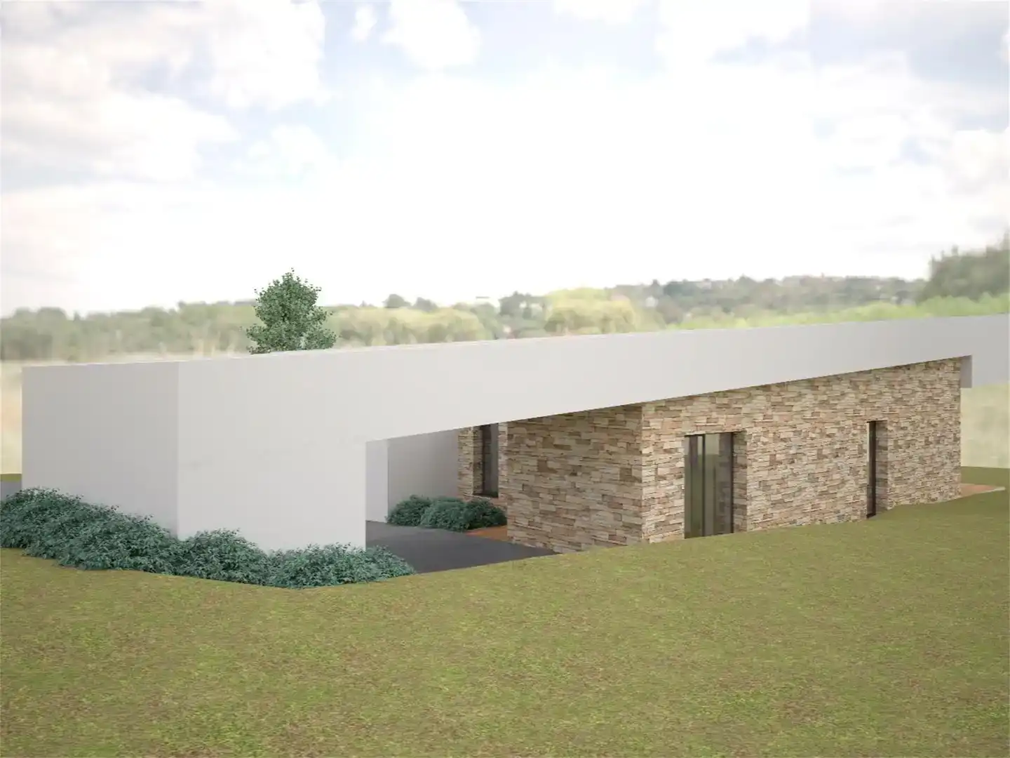 Exterior view of Houses for sale in Gijón   with Air Conditioner, Private garden and Parquet flooring