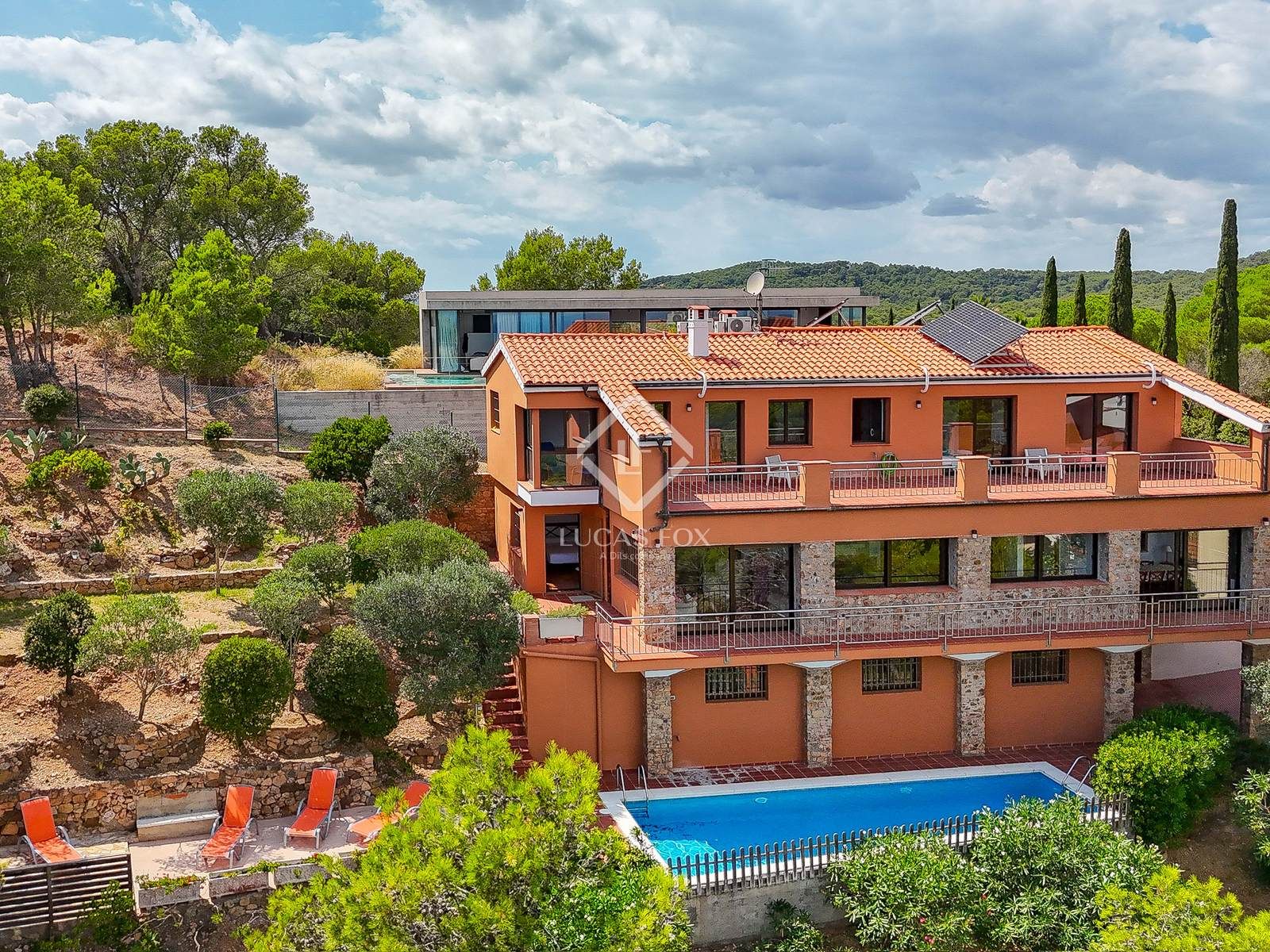 Vista exterior de Casa o xalet en venda en Palafrugell amb Aire condicionat, Calefacció i Jardí privat