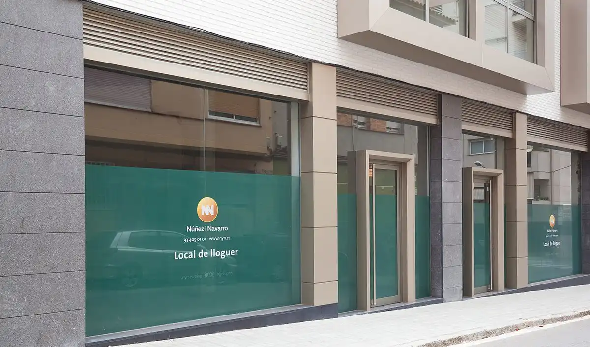 Vista exterior de Local de lloguer en Mataró