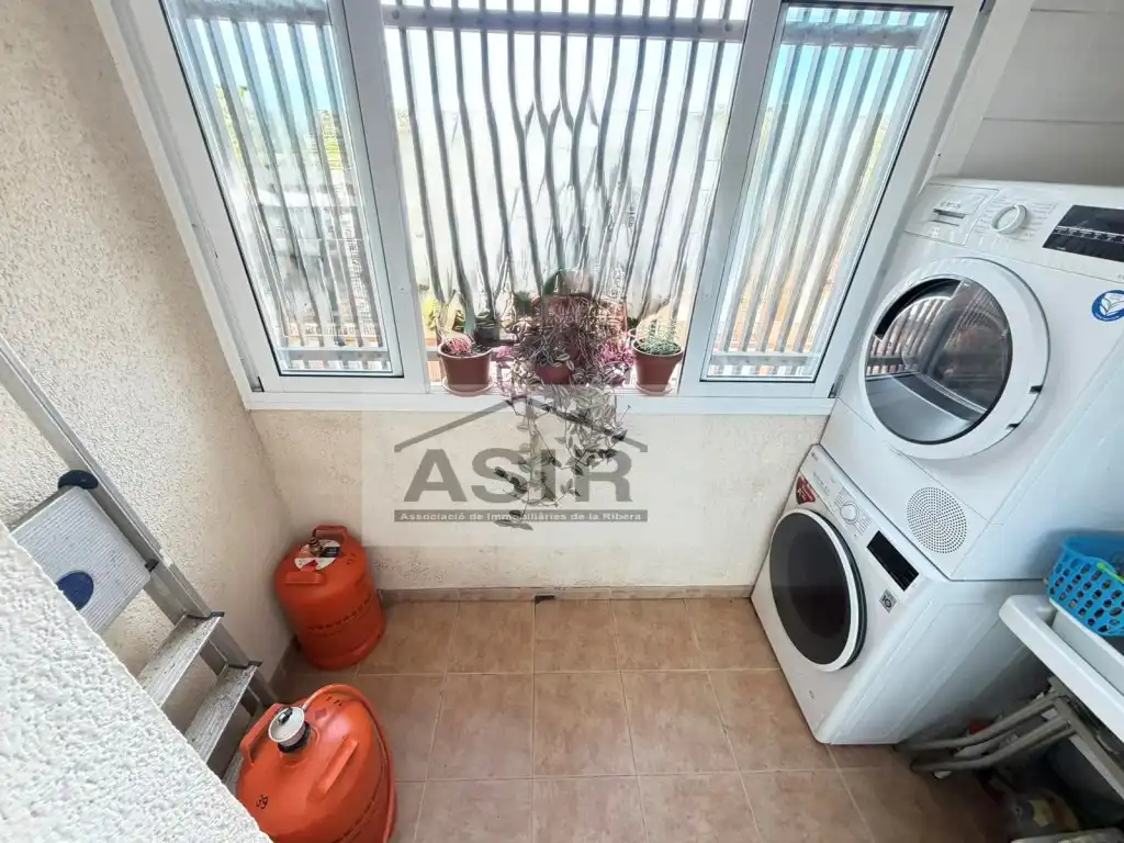 Balcony of Flat for sale in Alzira  with Air Conditioner