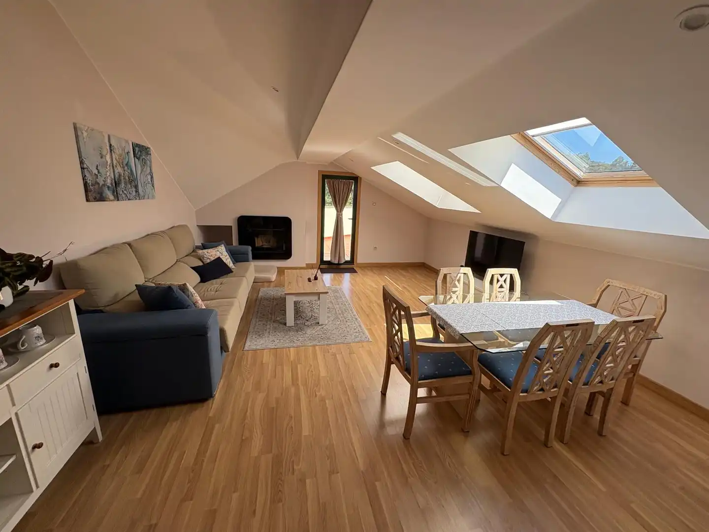 Sala de estar de Ático de alquiler en Mondariz-Balneario con Calefacción, Terraza y Trastero