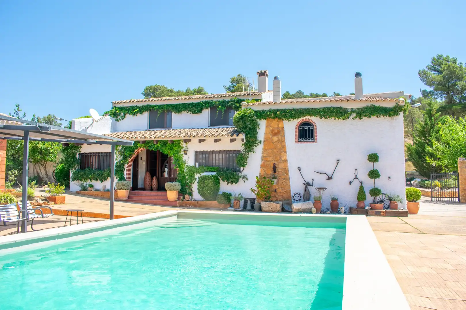 Piscina de Casa o chalet en venta en Onil con Jardín privado