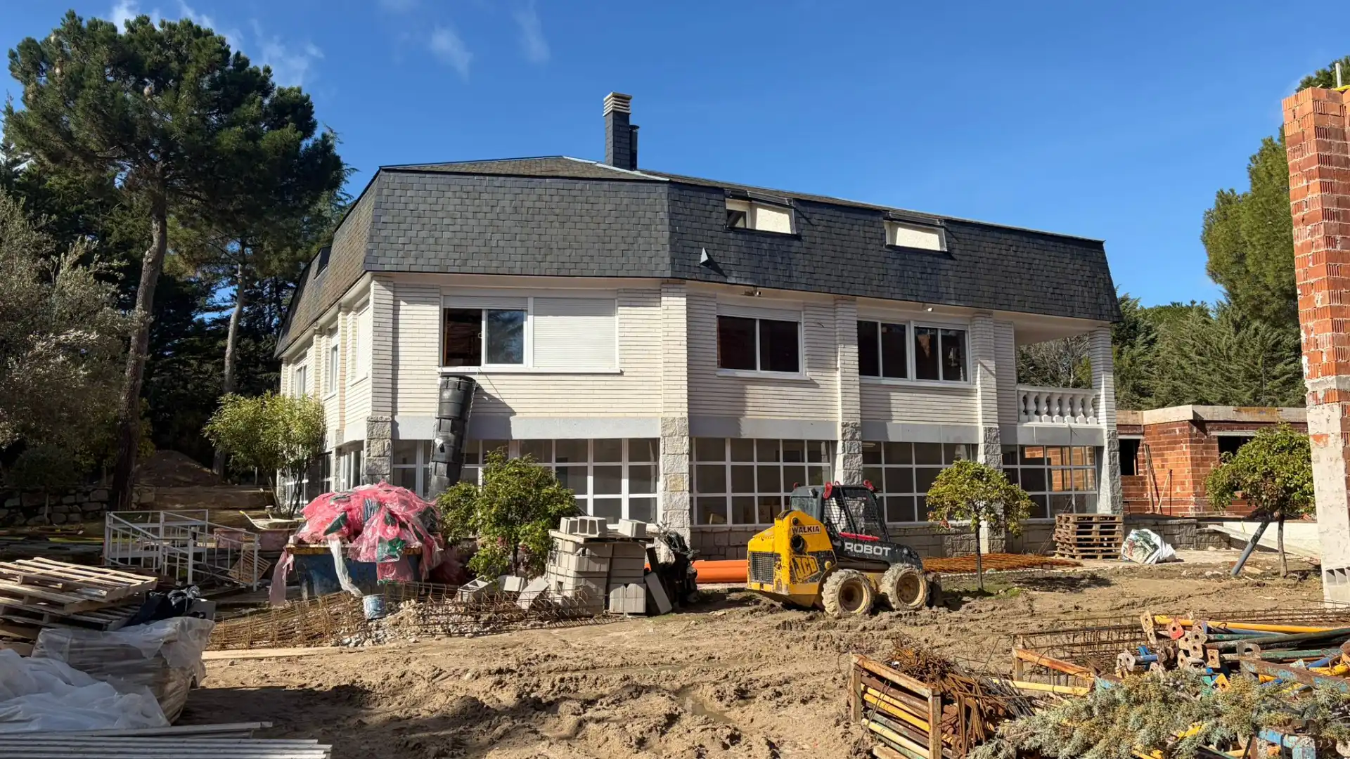 Exterior view of Houses for sale in Galapagar  with Private garden and Terrace