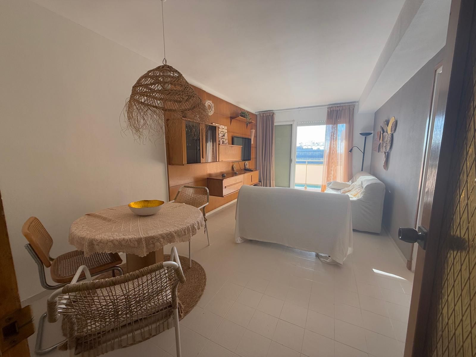 Living room of Flat for sale in Blanes  with Swimming Pool and Balcony