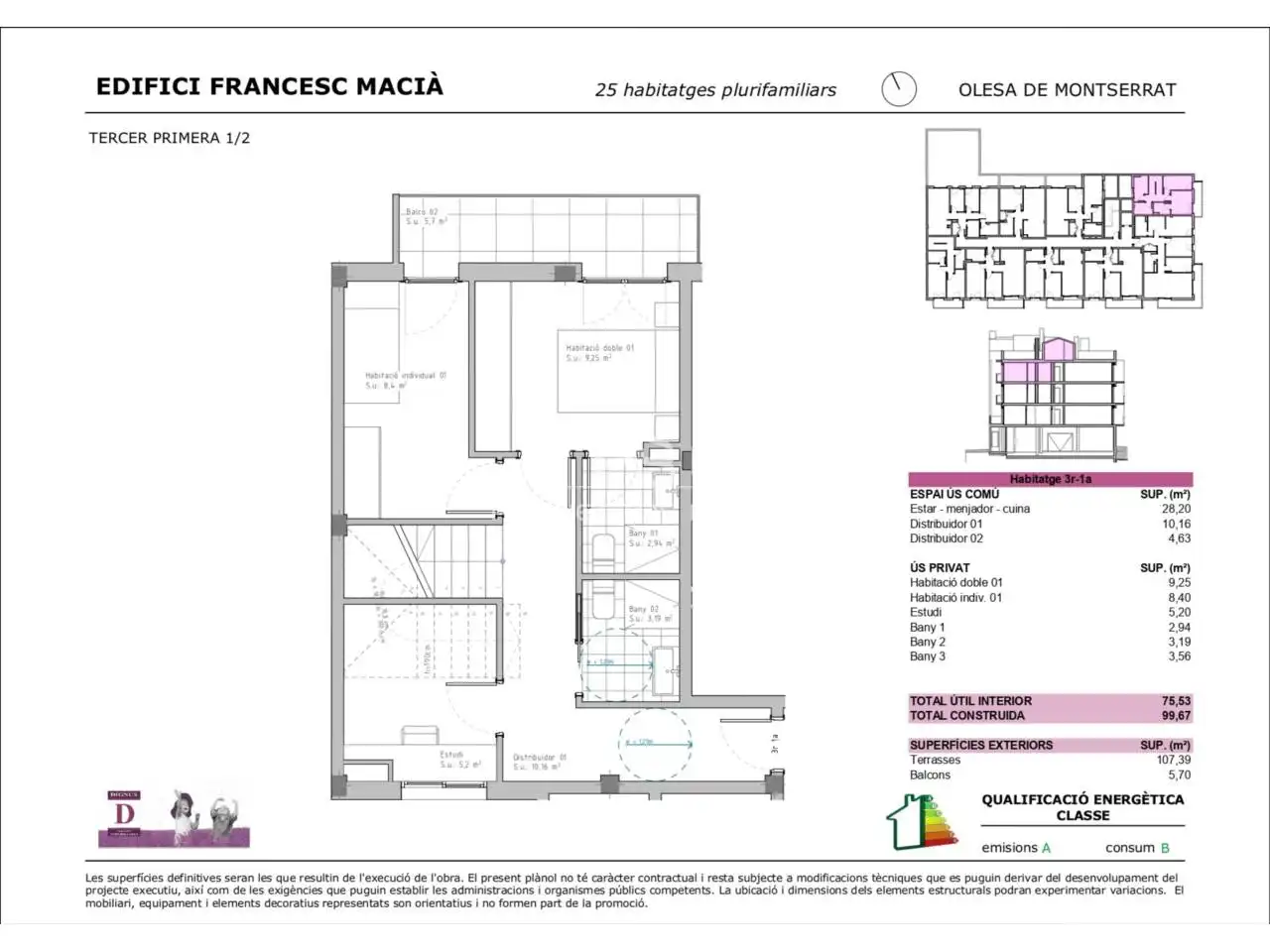 Duplex con ascensore in vendita a Avenida Francesc Macia, imagen 8