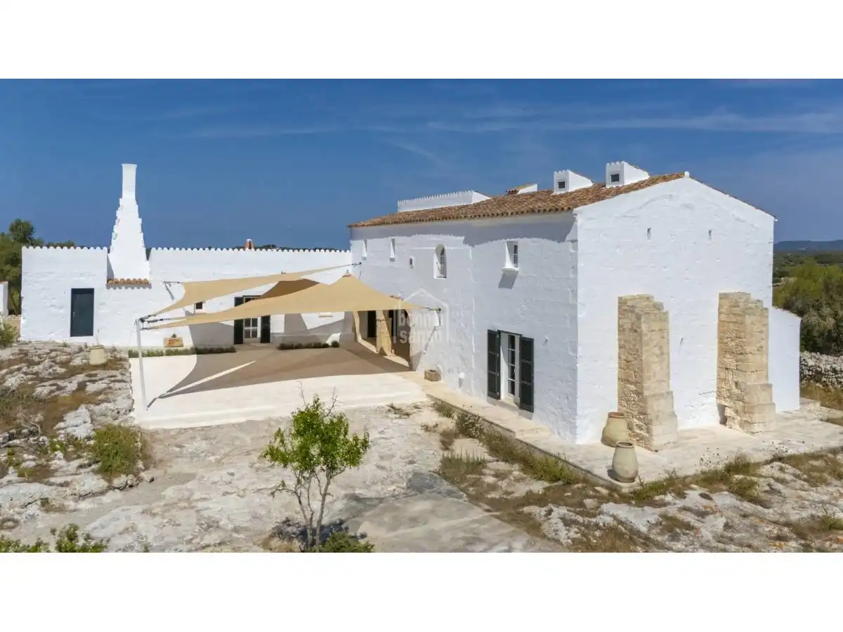 Exterior view of Country homes for sale in Alaior  with Heating, Private garden and Terrace
