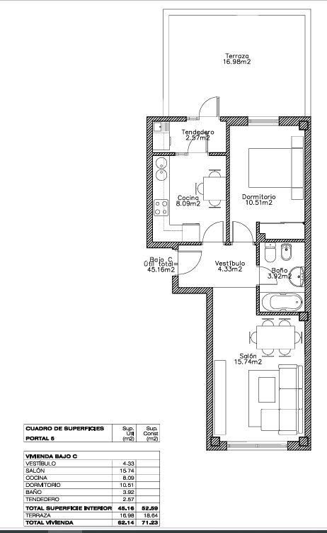 Planta baja for sale in A Coruña Capital   with Terrace and Storage room