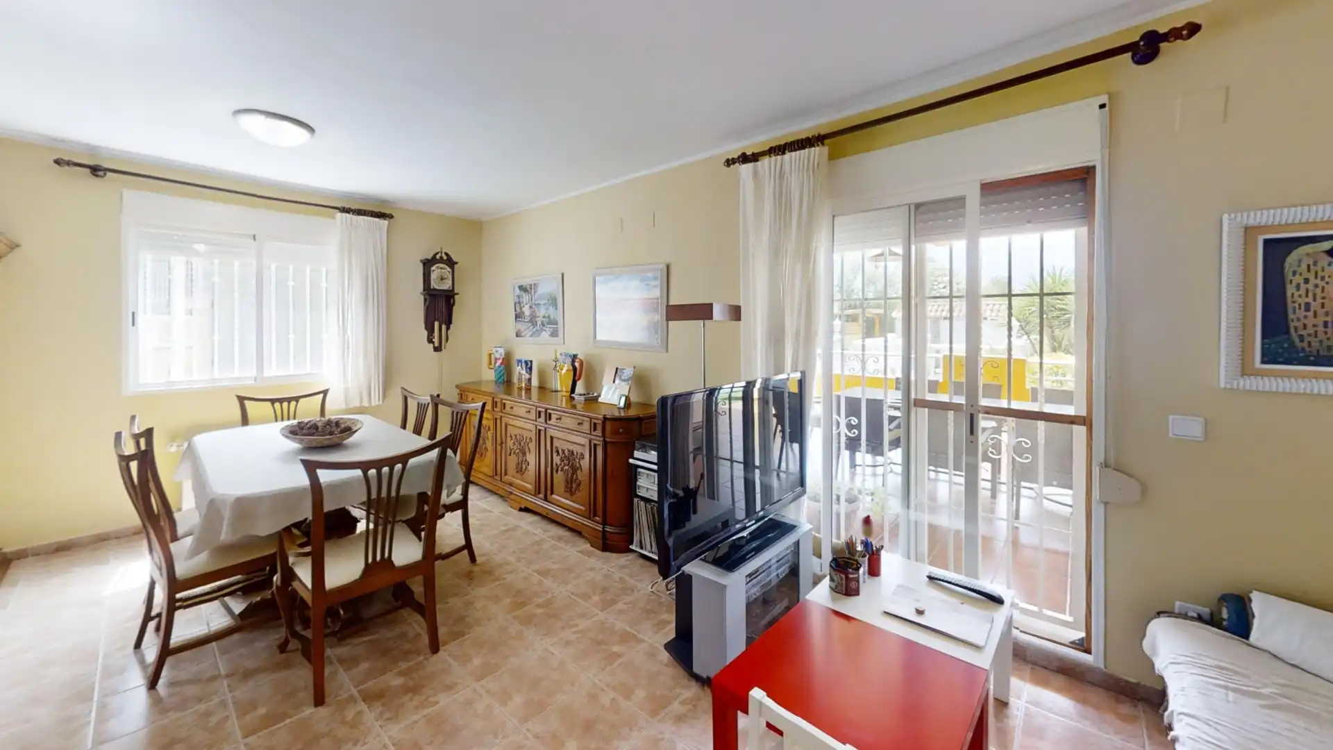 Sala de estar de Casa o chalet en venta en Vilamarxant con Aire acondicionado, Calefacción y Jardín privado