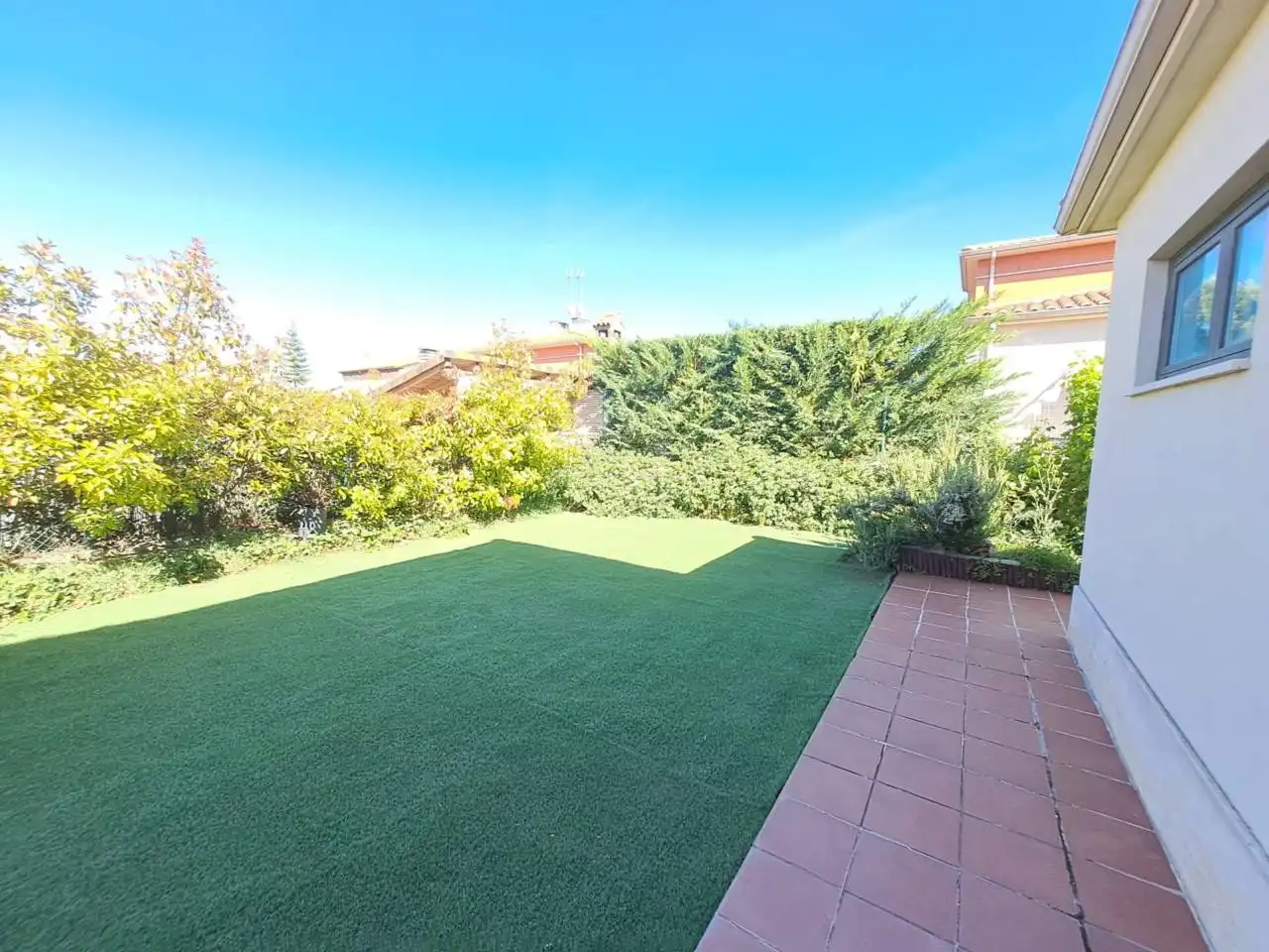 Garden of Houses for sale in Cardeñajimeno  with Heating, Private garden and Parquet flooring