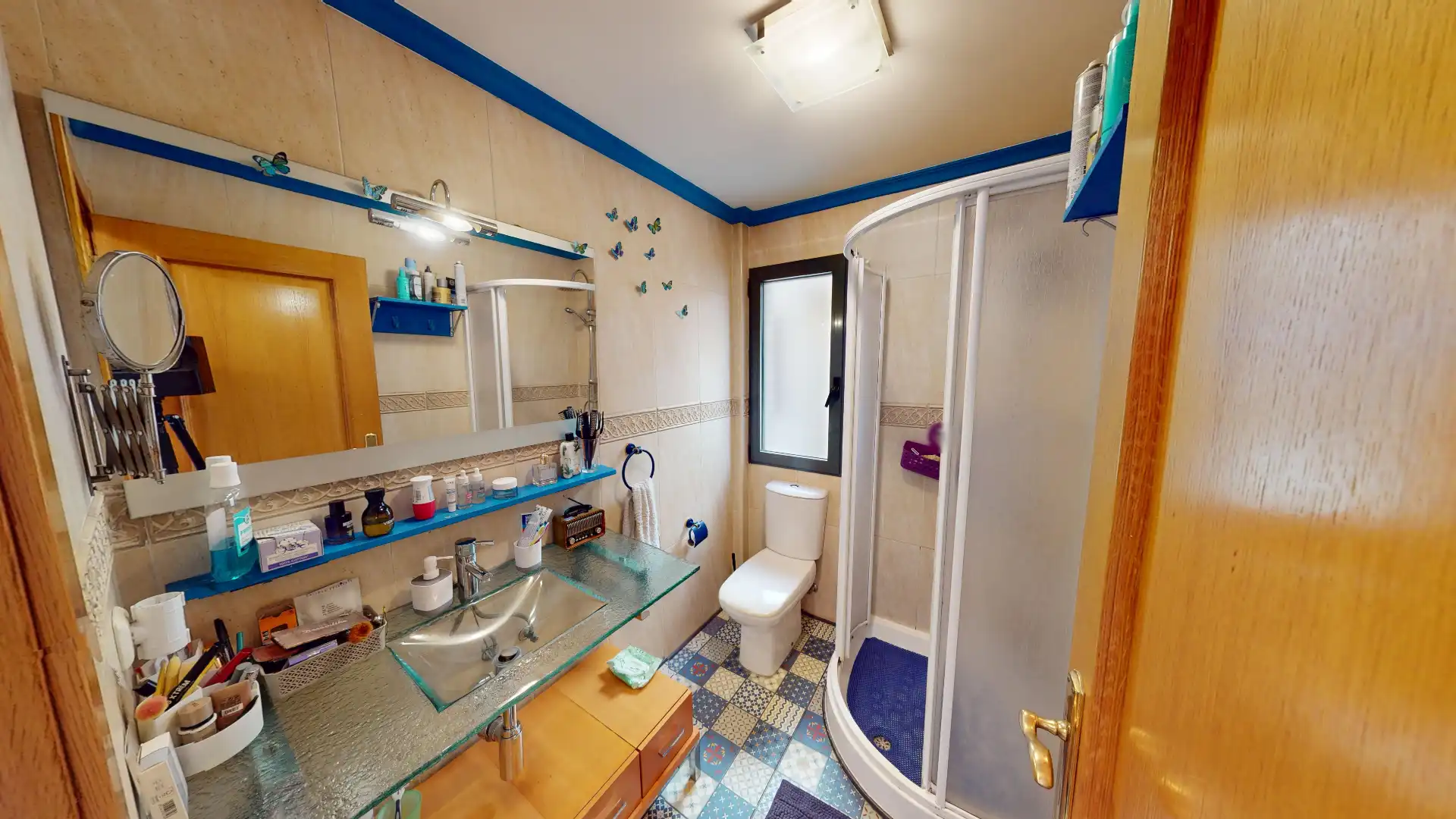 Baño de Casa adosada en venta en Albacete con Aire acondicionado, Calefacción y Parquet