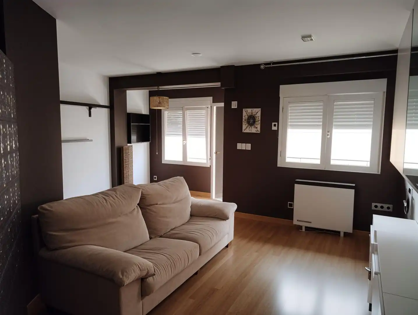 Living room of Flat for sale in  Albacete Capital  with Air Conditioner and Balcony