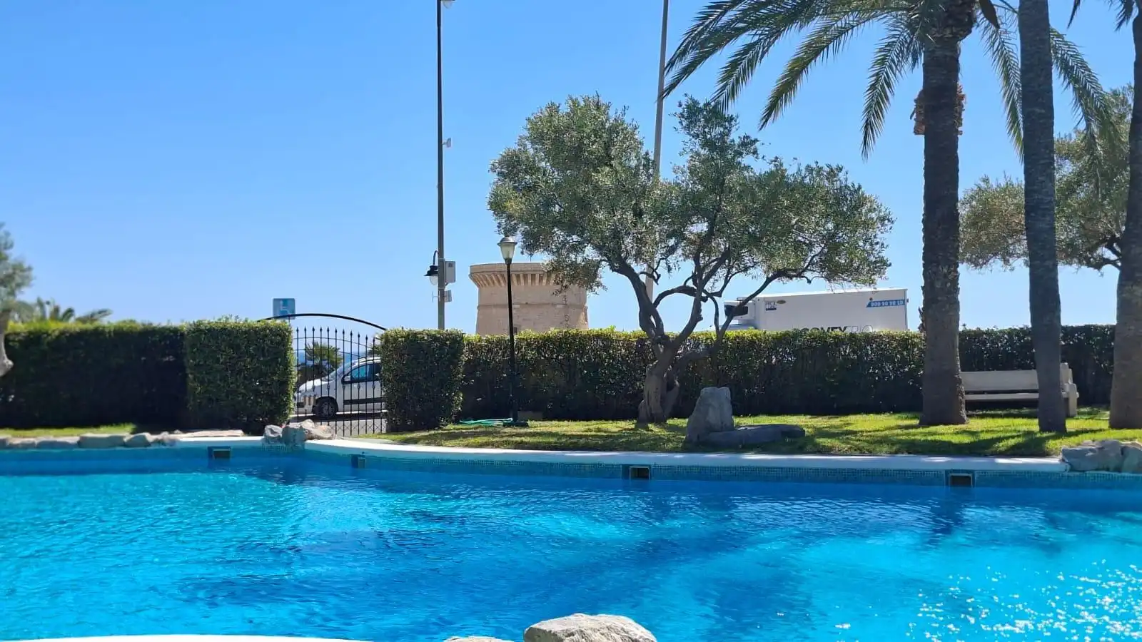 Swimming pool of Apartments for sale in El Campello  with Air Conditioner, Heating and Private garden