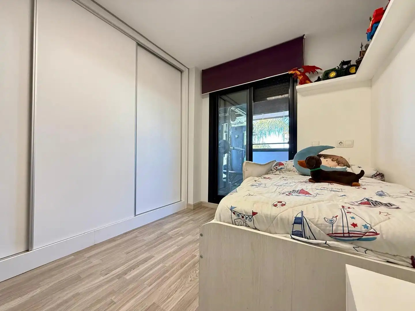 Bedroom of Detached homes for sale in Molina de Segura  with Air Conditioner, Private garden and Community pool