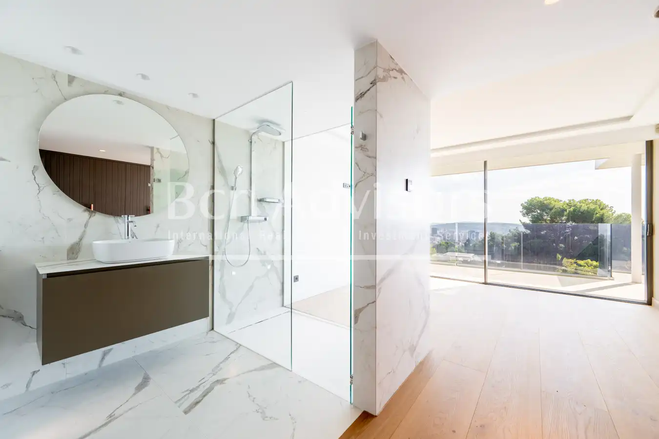 Baño de Casa o chalet en venta en Barcelona con Aire acondicionado, Calefacción y Jardín privado