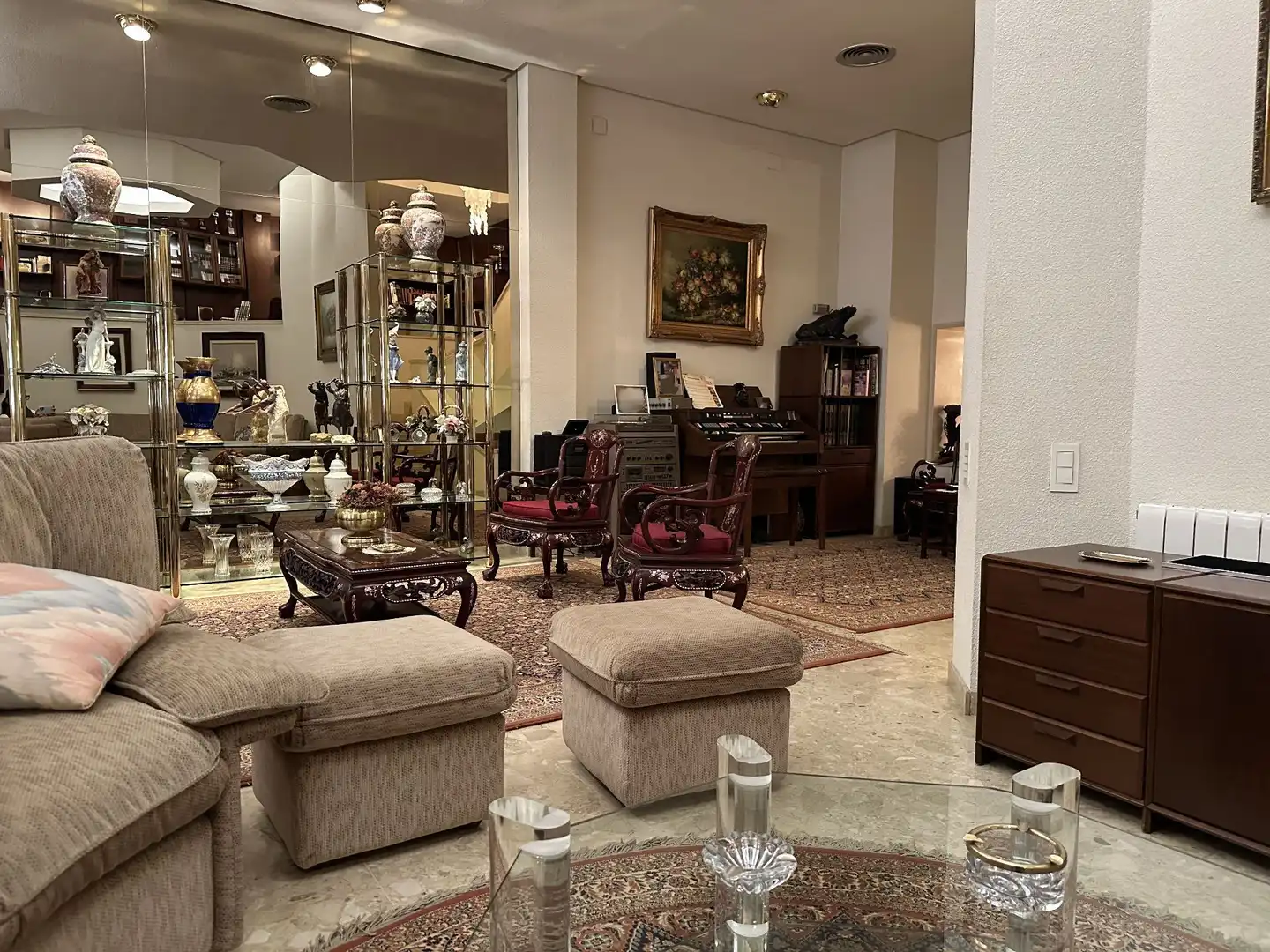 Sala de estar de Finca rústica en venta en Aielo de Malferit con Aire acondicionado, Calefacción y Trastero