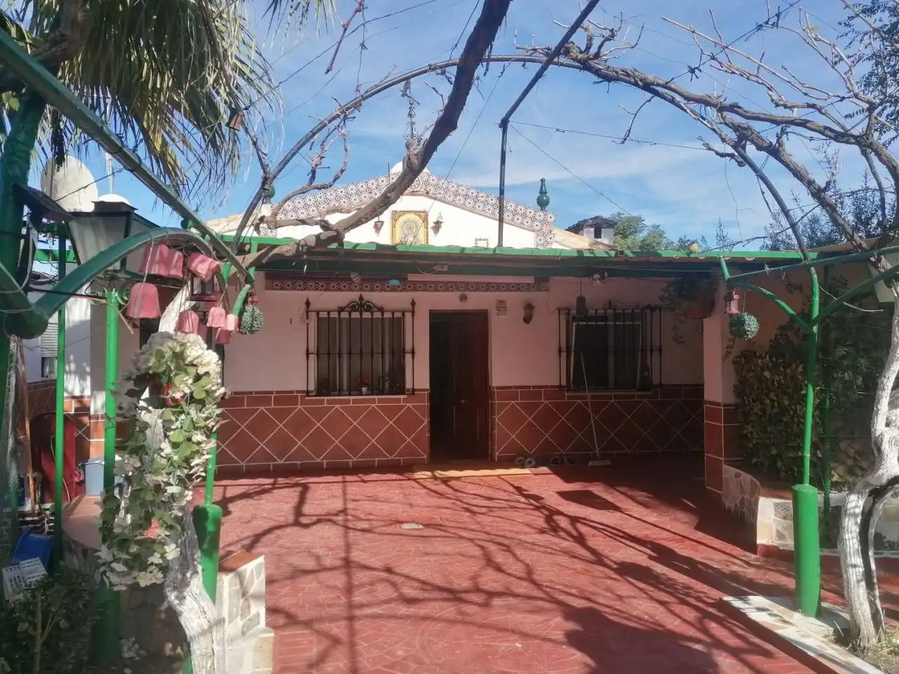 Vista exterior de Casa o chalet en venta en Carmona con Aire acondicionado, Jardín privado y Terraza